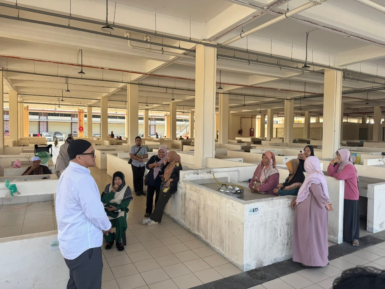 Aktiviti borong di Pasar Siti Aisyah Jelawat pindah ke Pasar Bandar Baru Jelawat mulai 1 Februari 2026