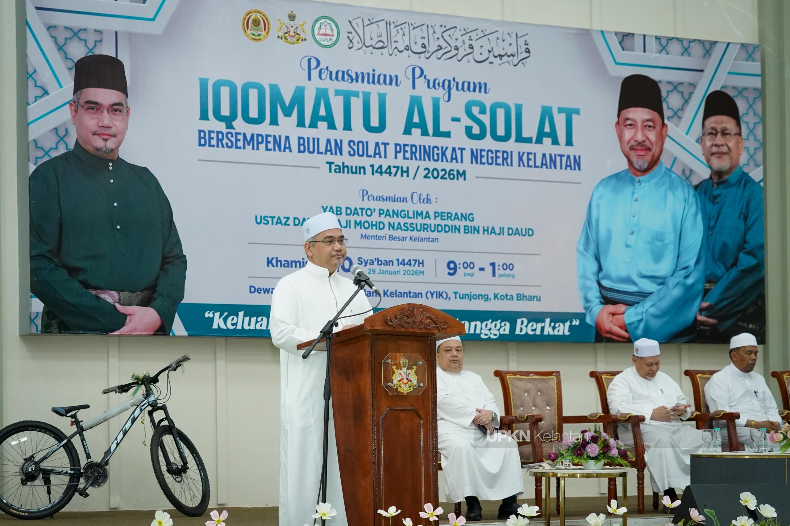 Kelantan laksana Kajian Penghayatan Solat pertama, ambil masa 10 bulan untuk disiapkan