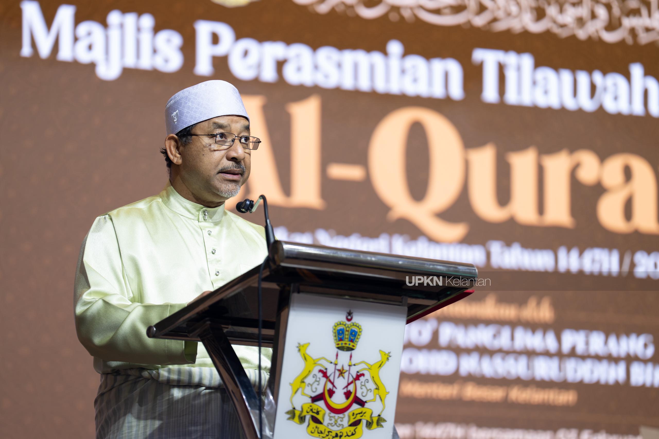 Tema "Al-Quran Membentuk Sahsiah Mulia" tepat dengan cabaran semasa – MB Kelantan