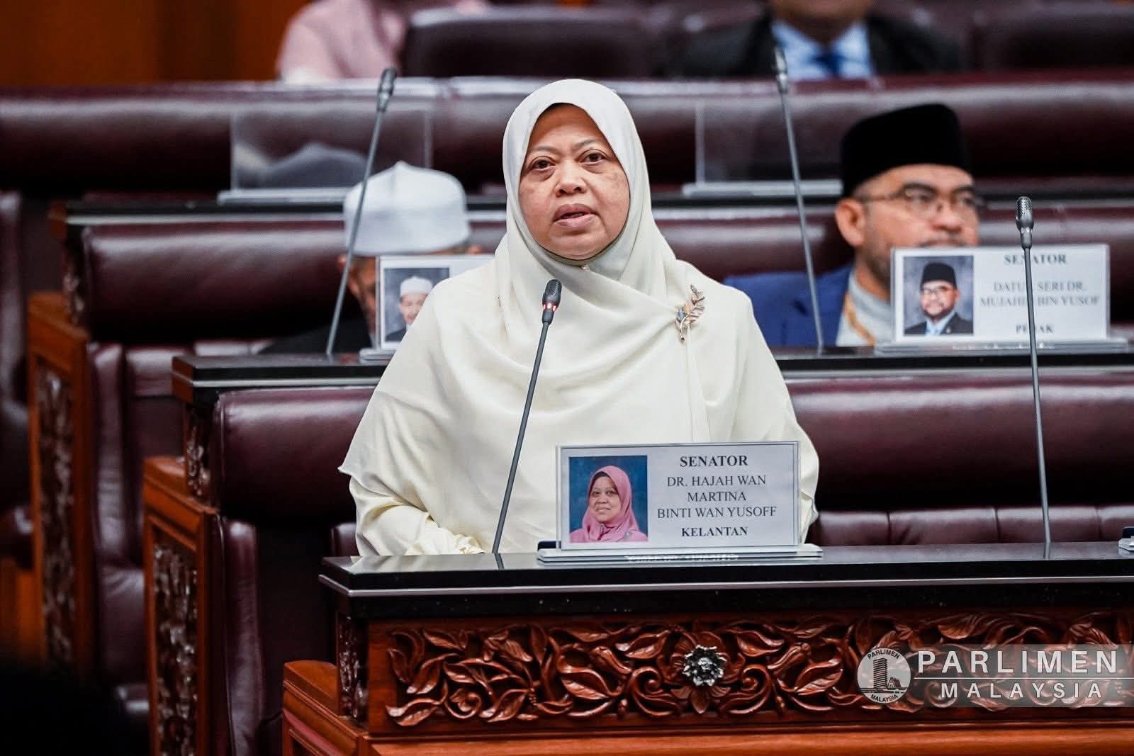 Dr Wan Martina bangkit isu lebuh raya dan perumahan mampu milik di Dewan Negara