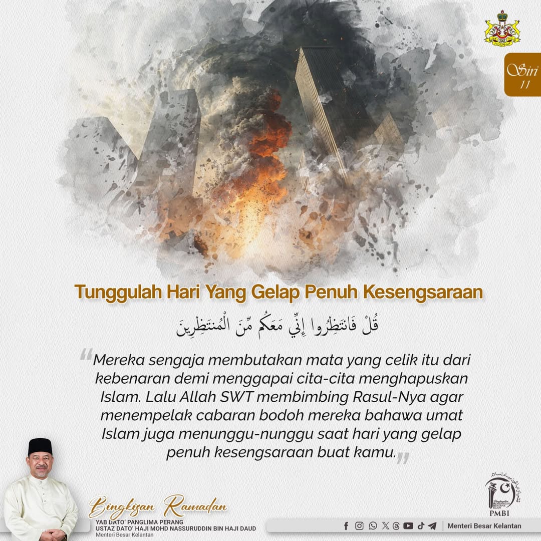 Terus bekerja di posisi masing-masing, lengkapi diri sebagai jundullah - MB Kelantan