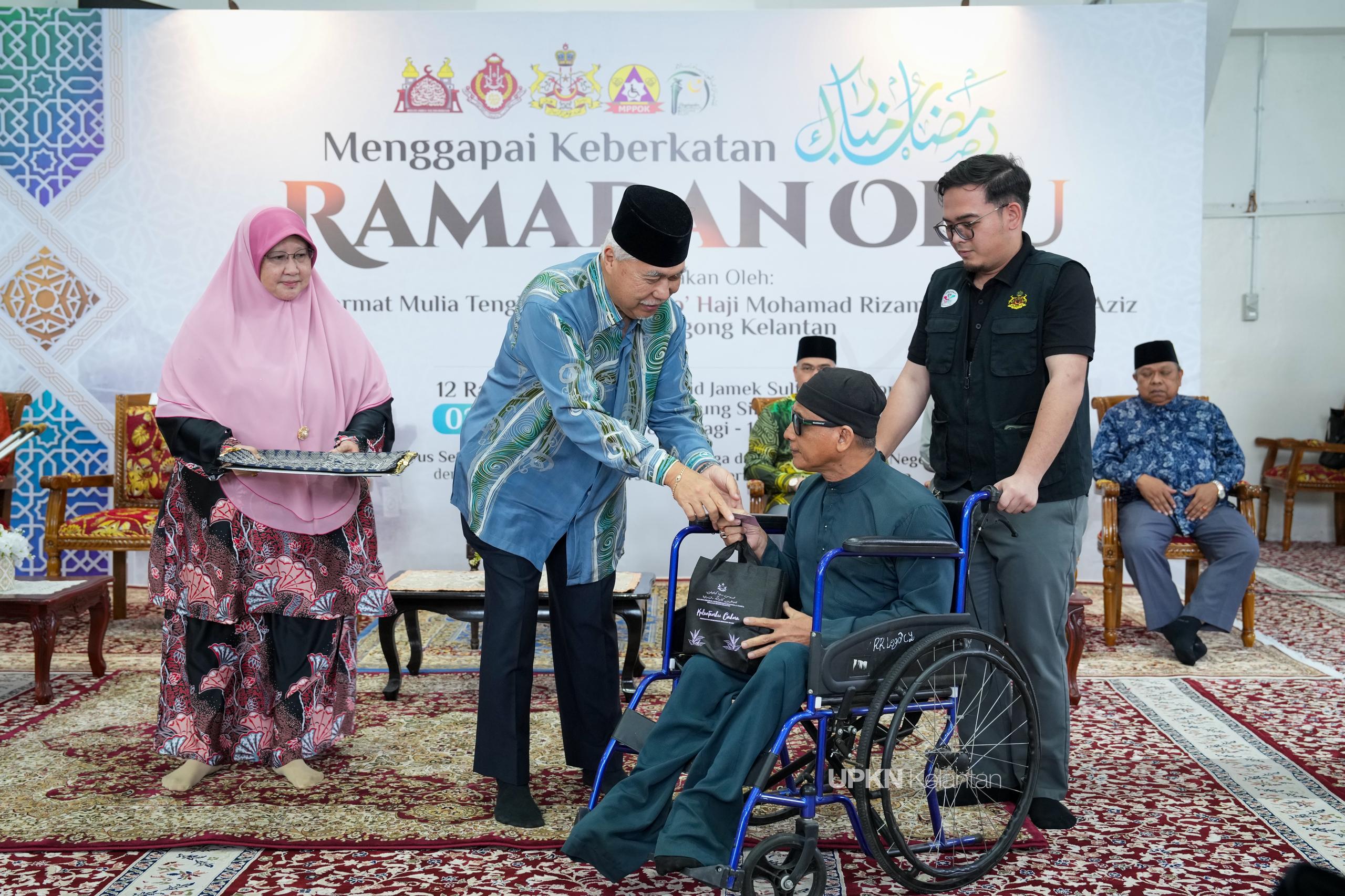 600 OKU terima sumbangan Program Menggapai Keberkatan Ramadan