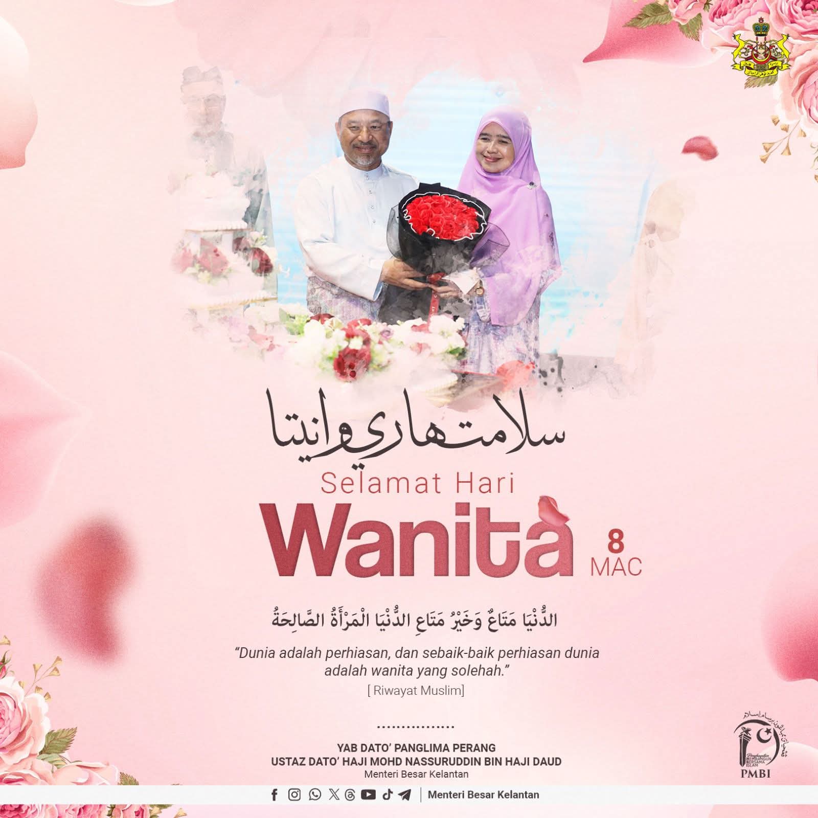 Peranan wanita wajar diiktiraf – MB Kelantan