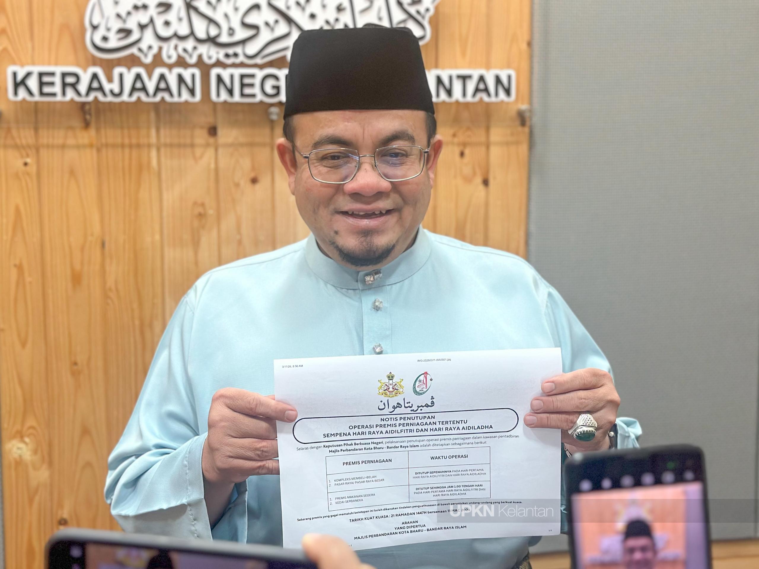 Pasar Raya di Kelantan ditutup Hari Raya Pertama, kebajikan pekerja diutamakan