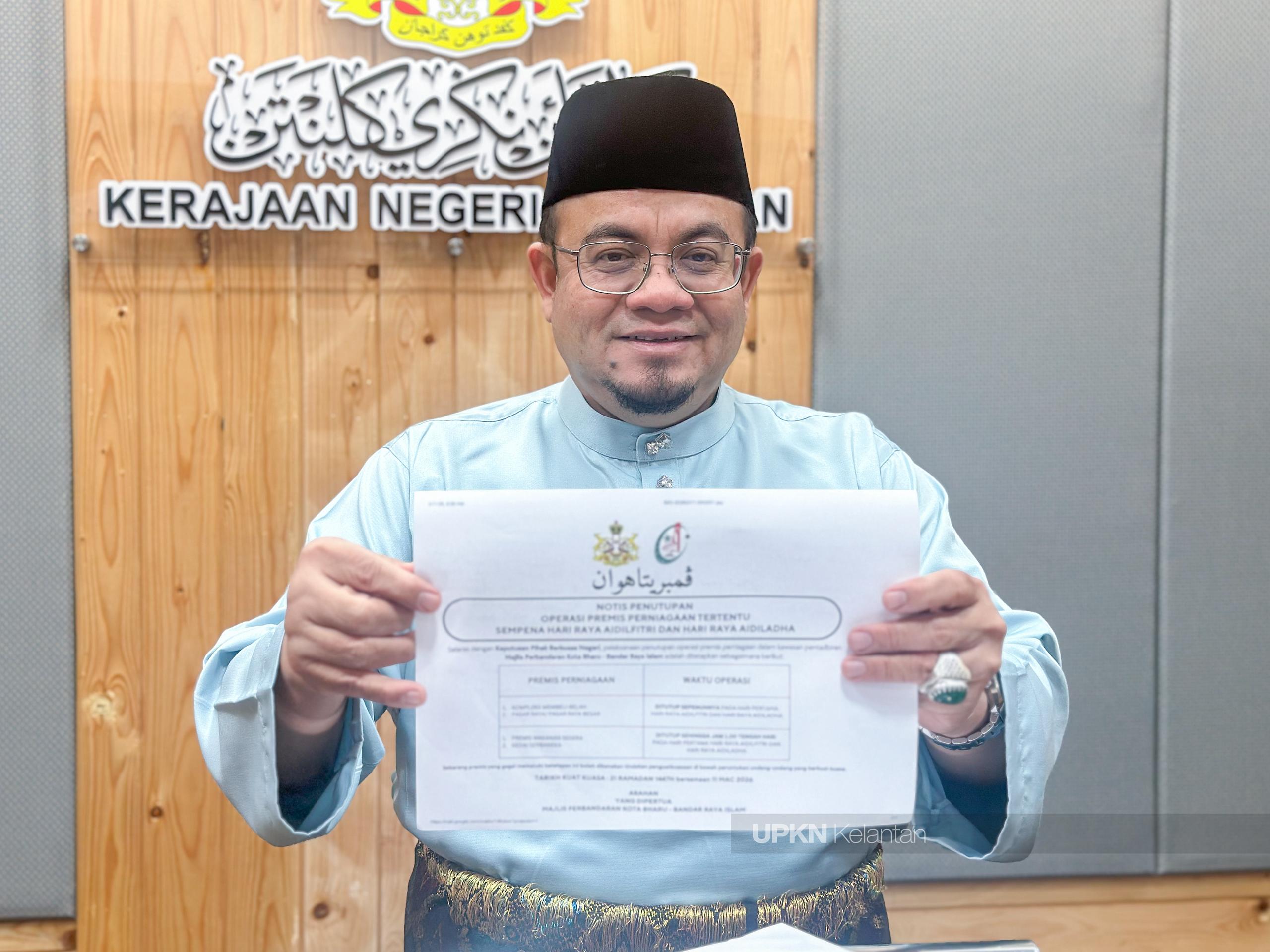 Had operasi bazar Aidilfitri sehingga 12 malam