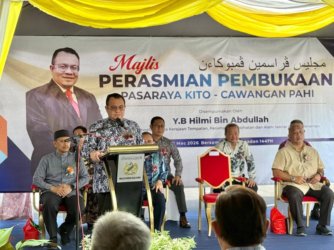 Pasaraya Kito Pahi rancakkan ekonomi Kuala Krai - YB Hilmi