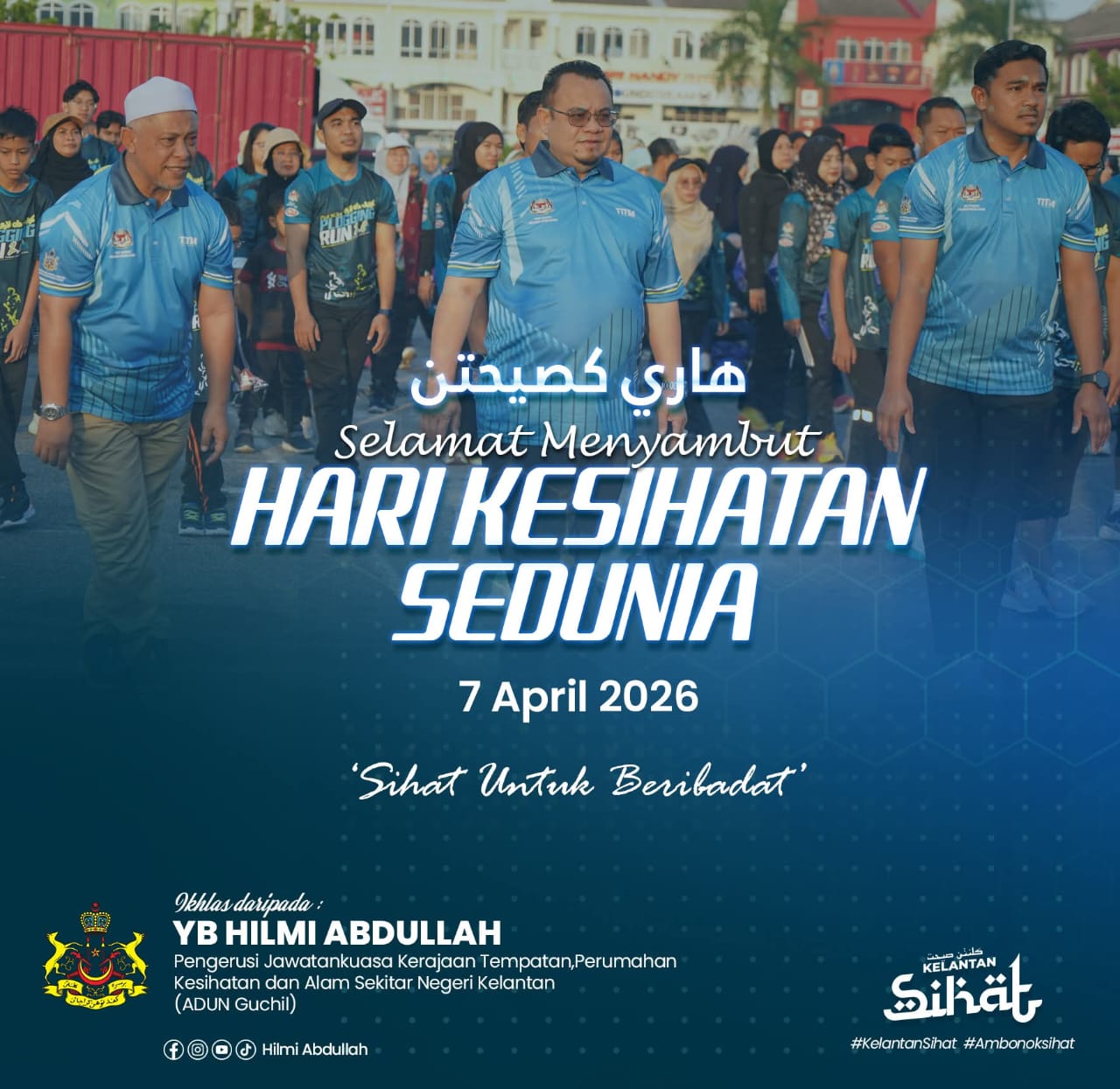 Kesihatan rakyat diutamakan, Kelantan pergiat kempen tangani isu obesiti