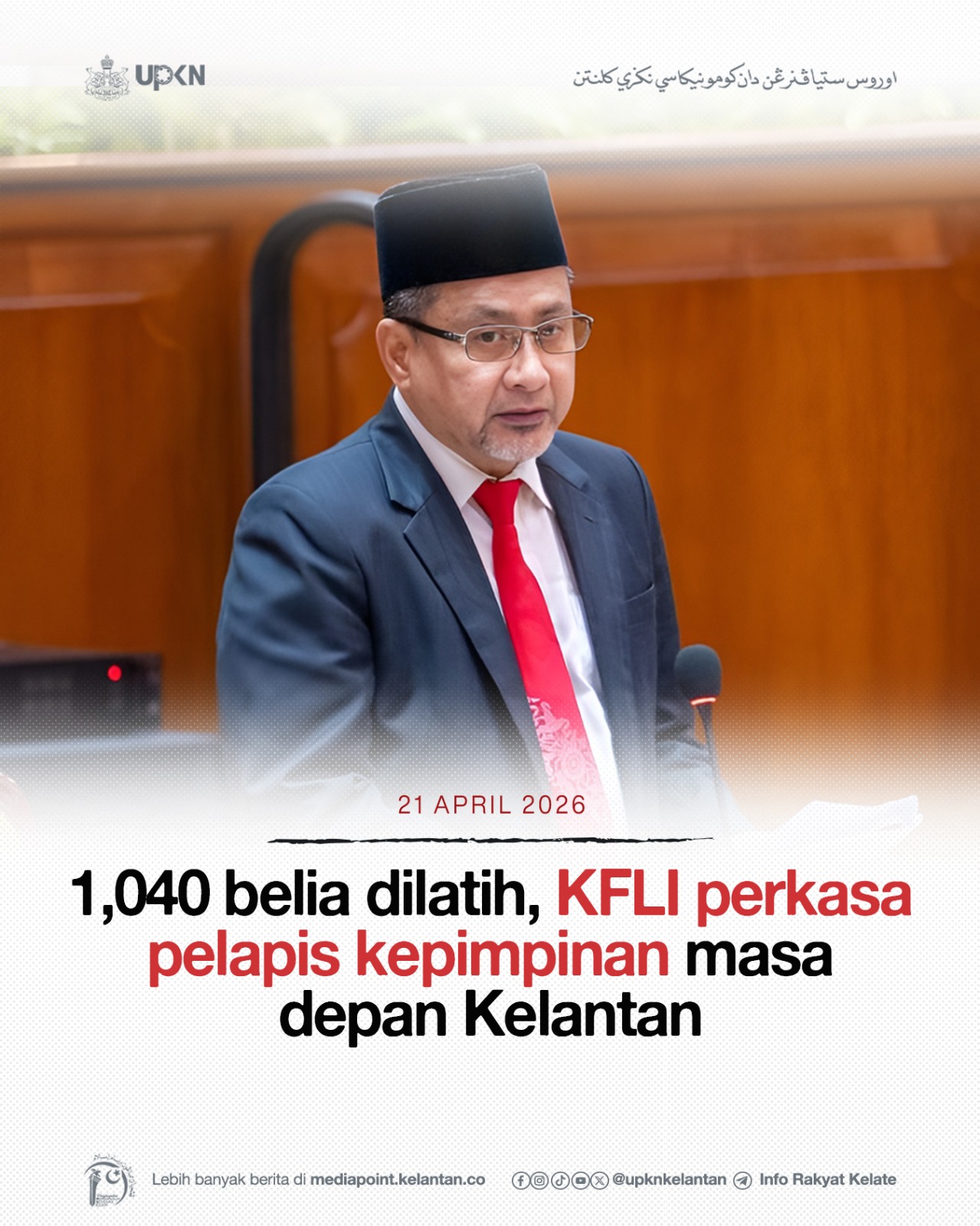 1,040 belia dilatih, KFLI perkasa pelapis kepimpinan masa depan Kelantan
