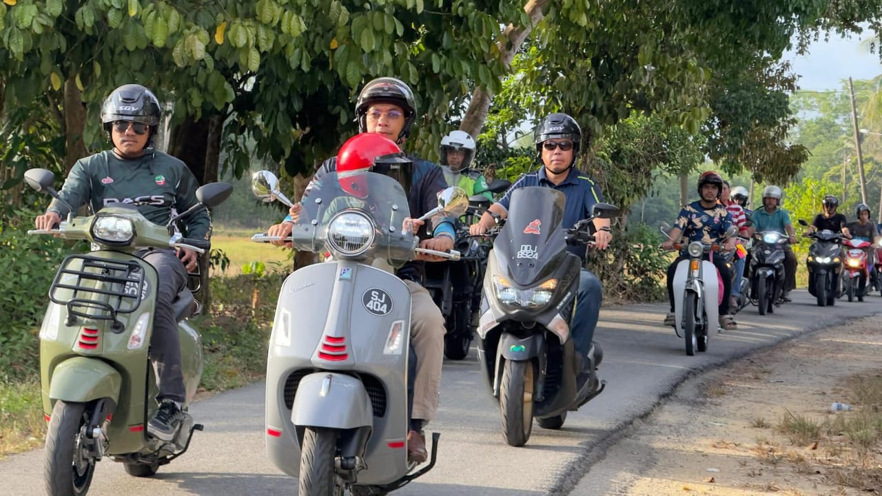 Ride Salor Prihatin himpun lebih 40 anak muda, santuni enam rumah asnaf