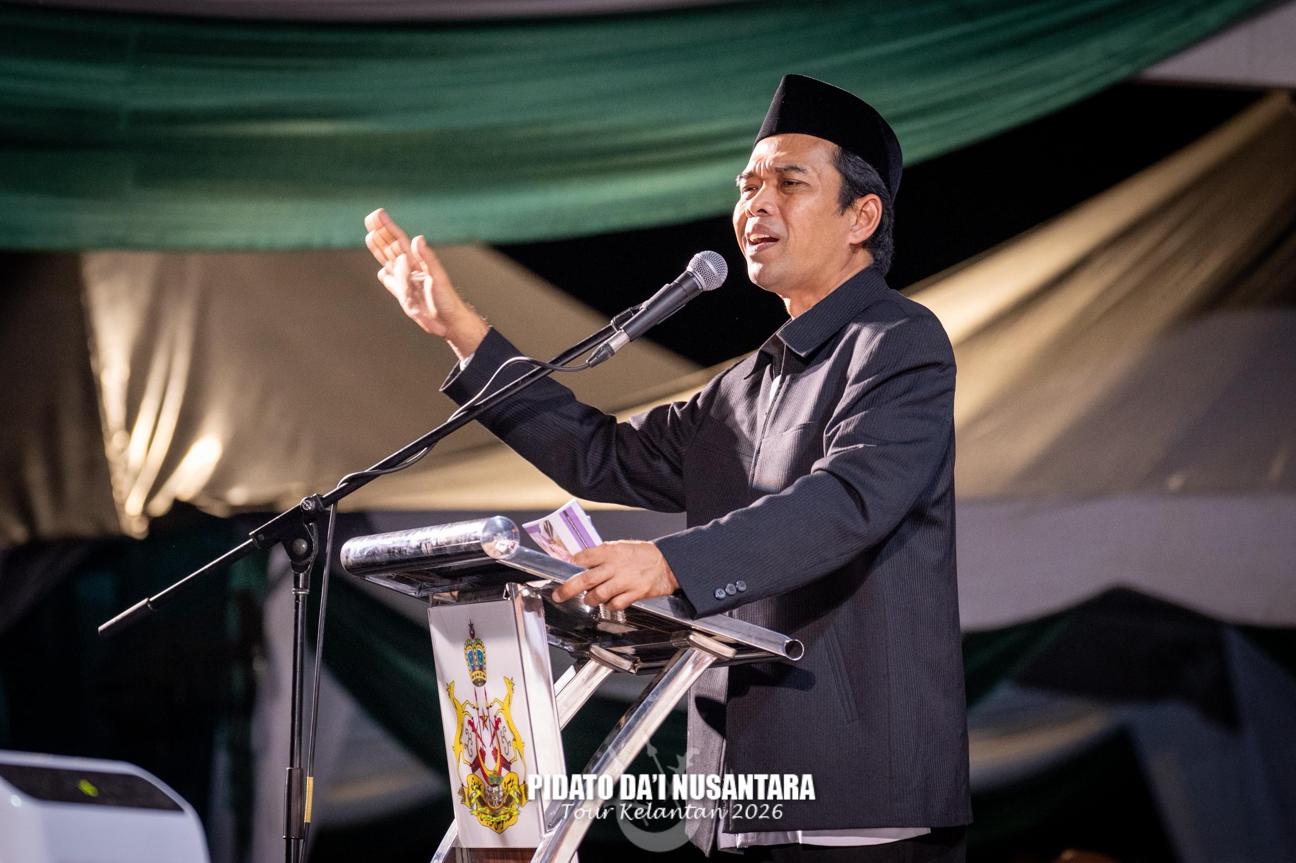 Pidato Prof Dr Abdul Somad himpunkan ribuan umat