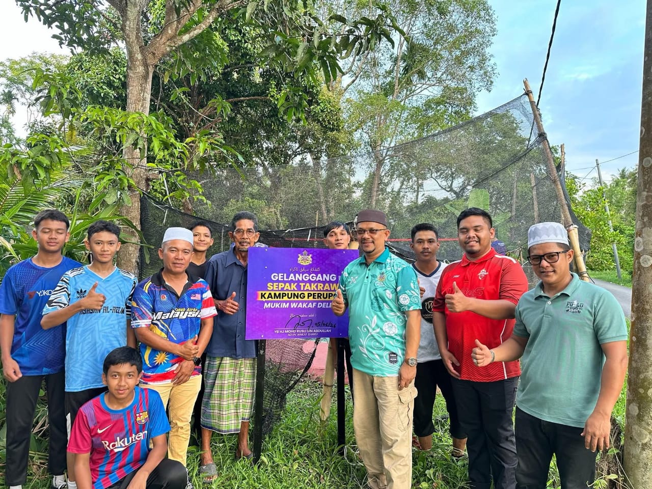Gelanggang sepak takraw Perupok tambah ruang rekreasi sihat belia
