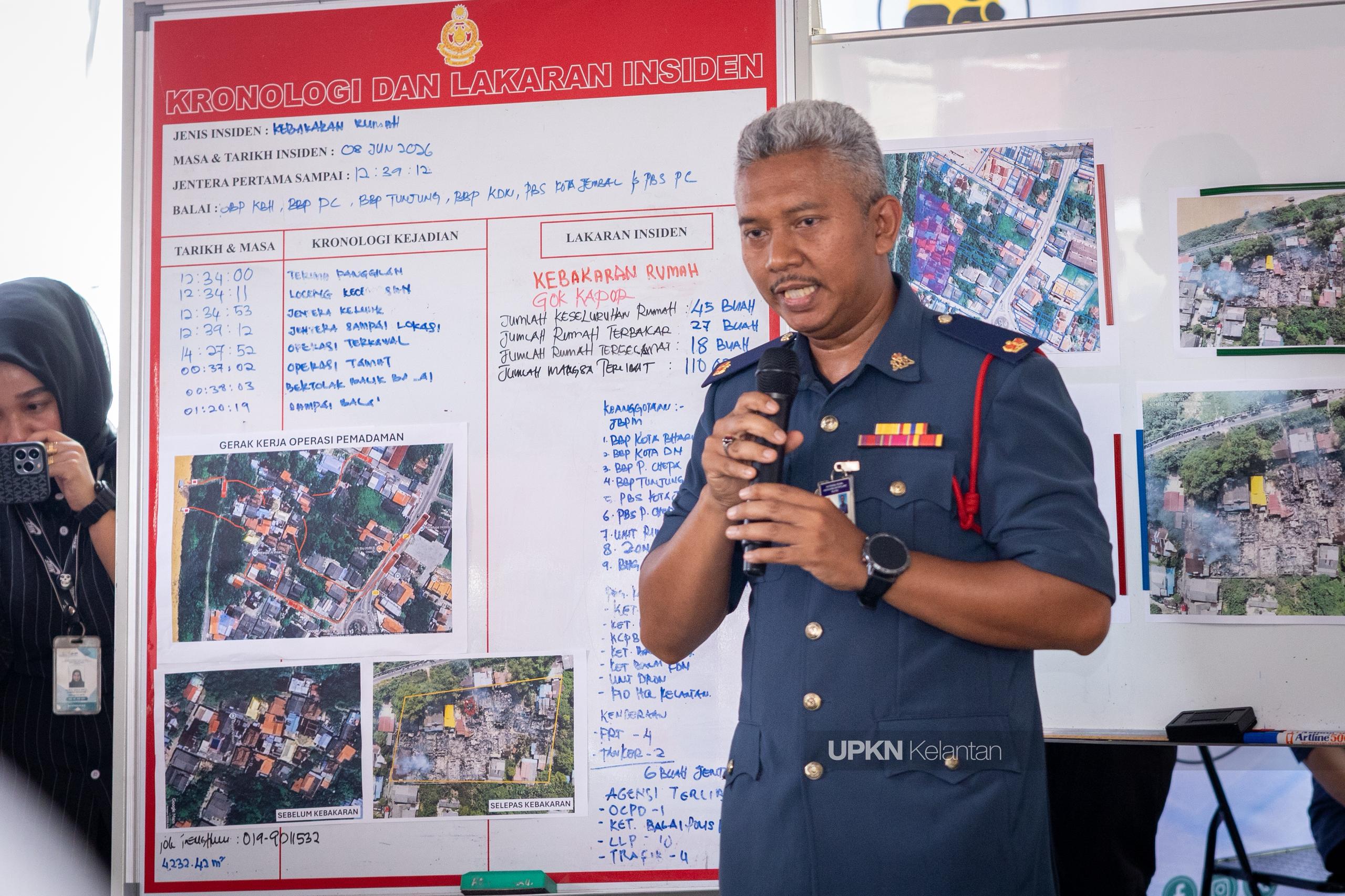Insiden Kampung Gok Kapur: Rumah rapat, angin kencang punca api cepat merebak
