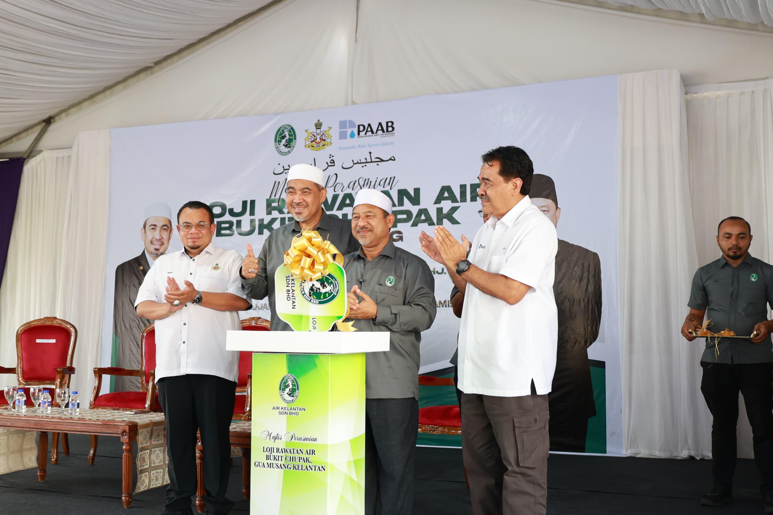 Projek NRW dan penggantian paip bernilai RM131.6 juta, sistem bekalan air Kelantan semakin kukuh