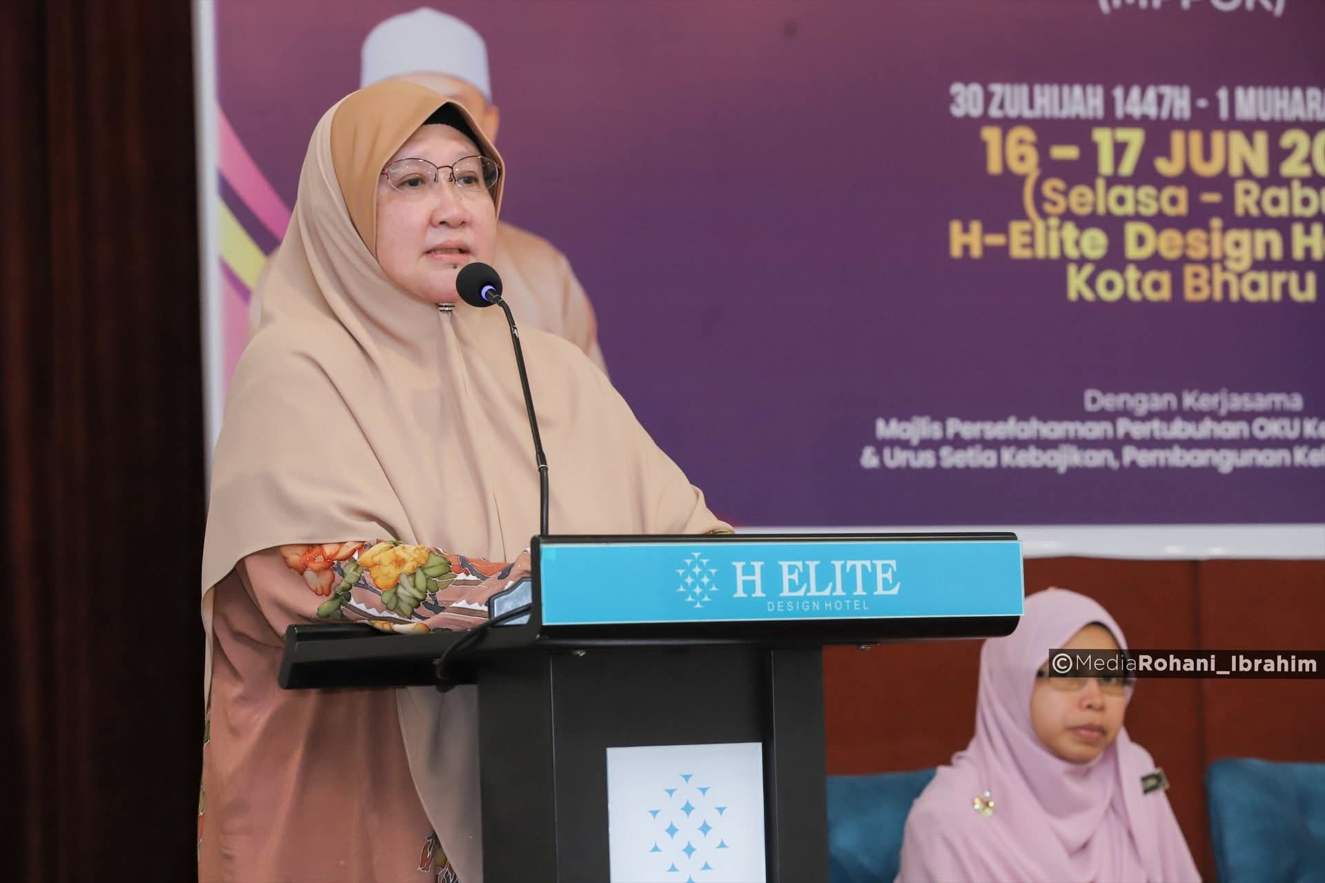 Hapus stigma, buka peluang lebih luas buat golongan OKU – Dato' Rohani