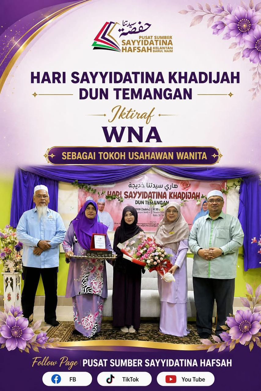 WNA Beauty dinobat Tokoh Usahawan Wanita DUN Temangan