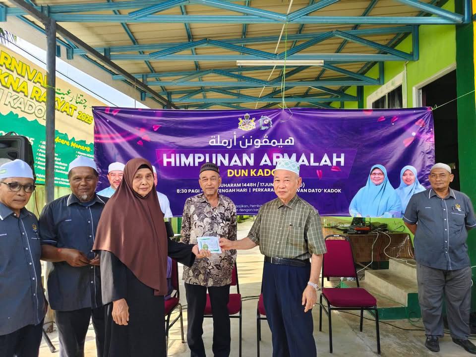 250 armalah dari tujuh mukim DUN Kadok terima manfaat sumbangan kerajaan negeri