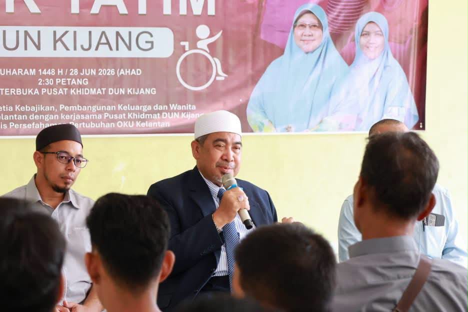 130 anak yatim, OKU DUN Kijang terima sumbangan kerajaan negeri