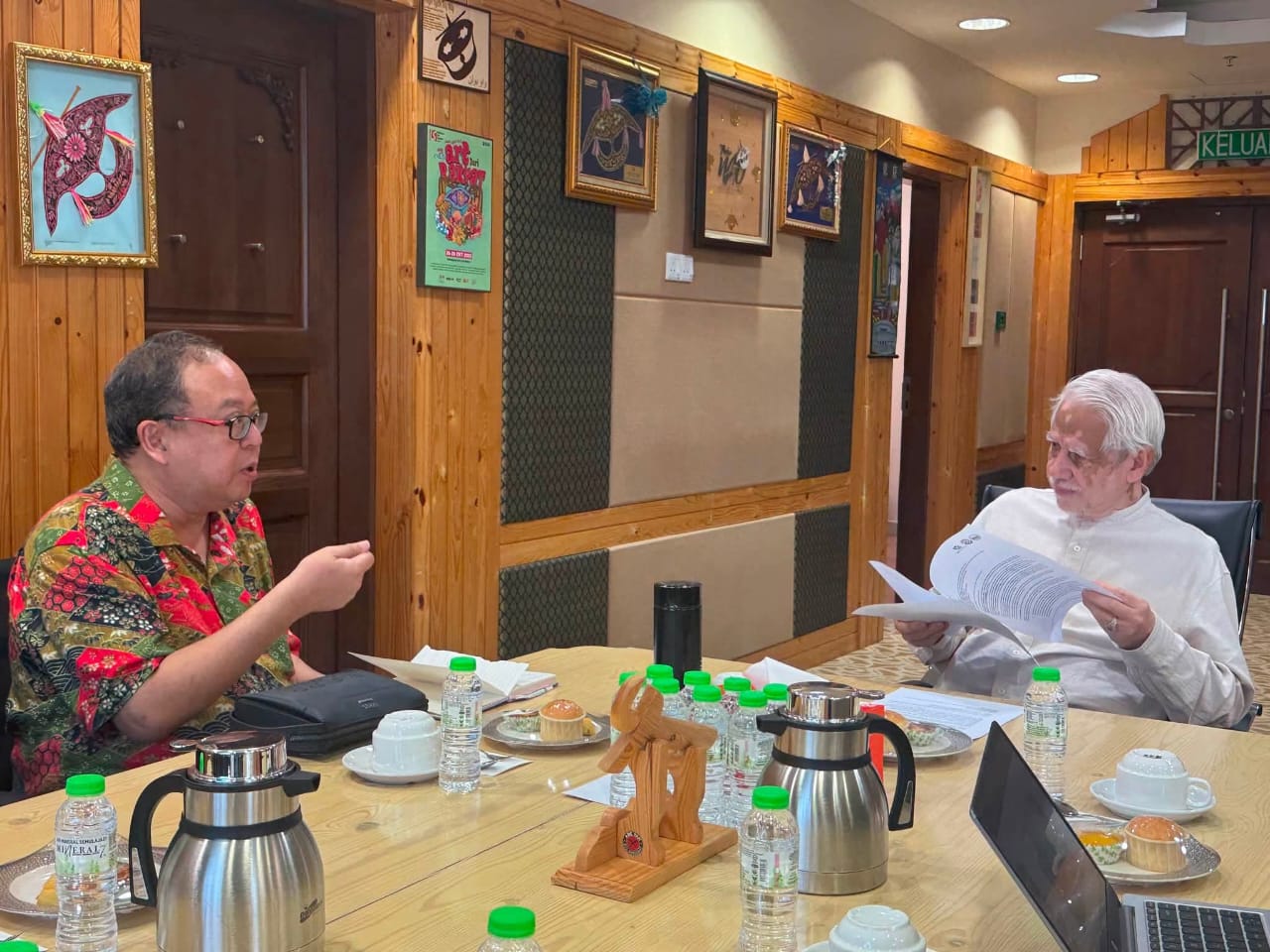 NF Growth Minds Development bincang penerbitan media strategik bersama Exco Kelantan