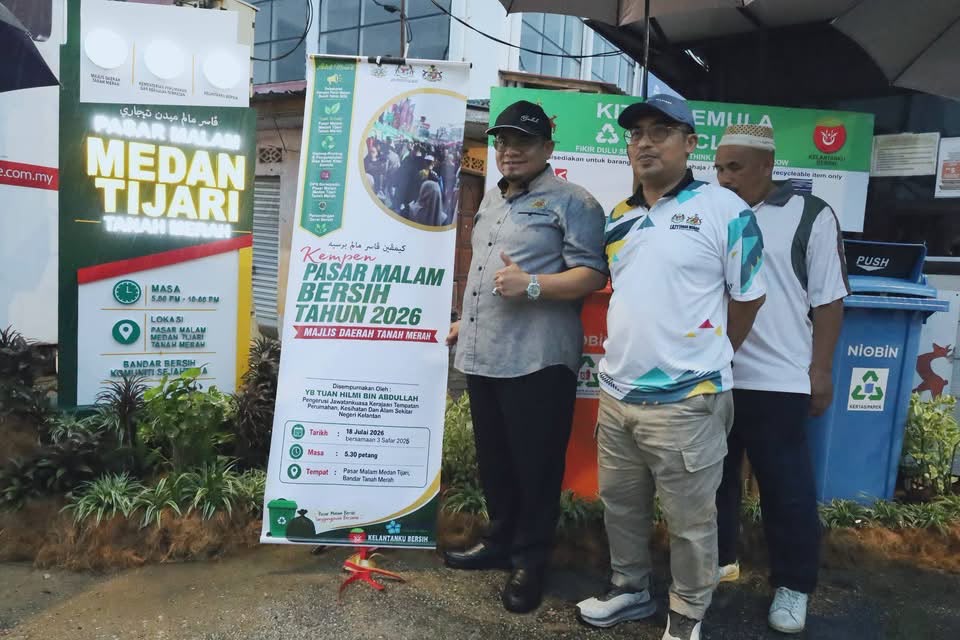 Kempen Pasar Malam Bersih 2026 budayakan amalan kebersihan kepada peniaga