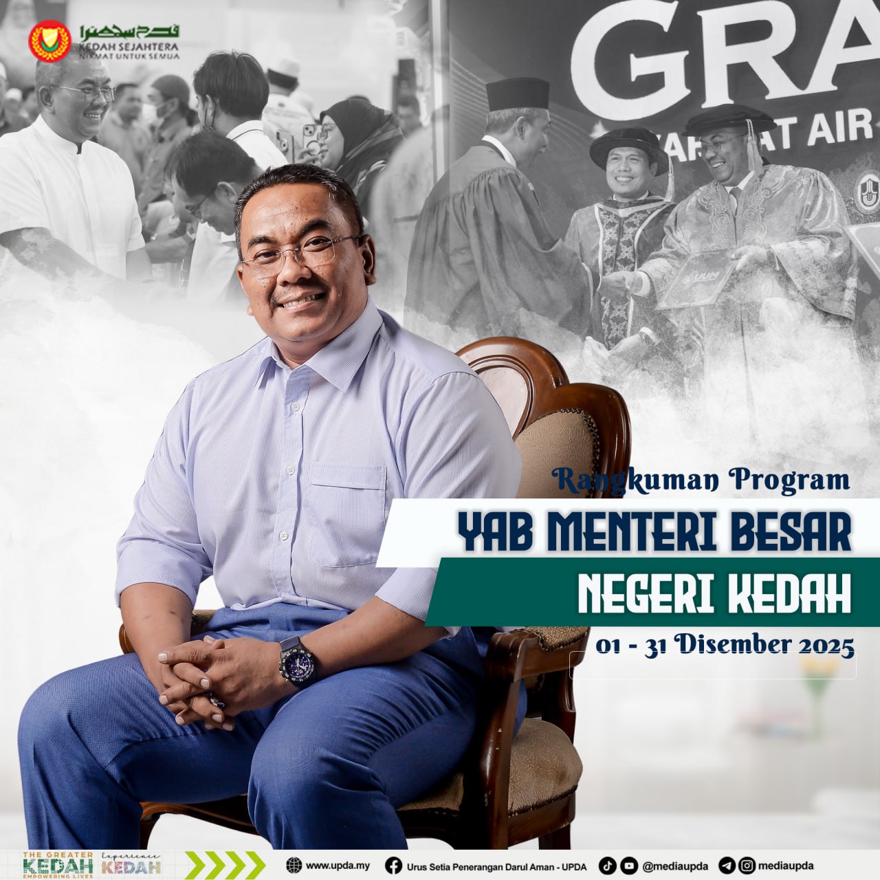 RANGKUMAN PROGRAM YAB MENTERI BESAR KEDAH SEPANJANG BULAN DISEMBER 2025