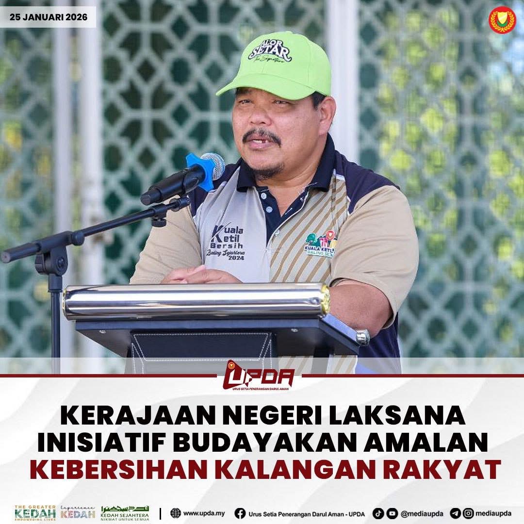 KERAJAAN NEGERI LAKSANA INISIATIF BUDAYAKAN AMALAN KEBERSIHAN KALANGAN RAKYAT