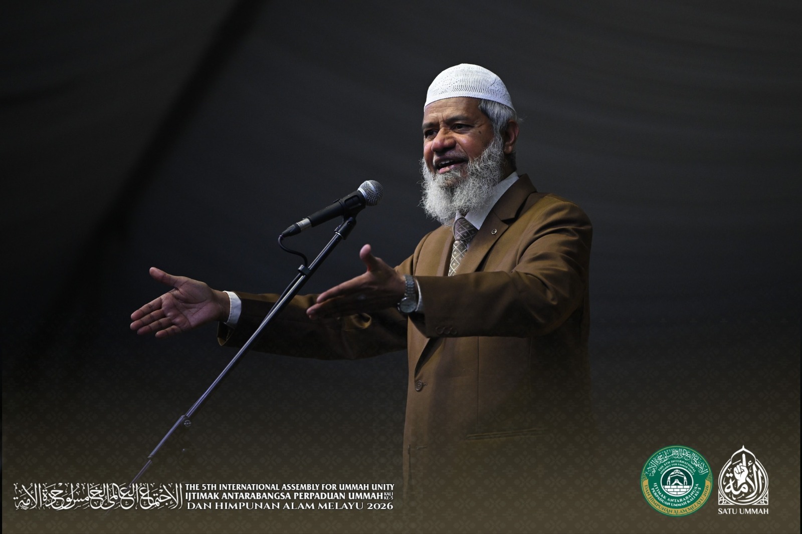 Dr Zakir Naik gariskan peranan India Muslim di Alam Melayu