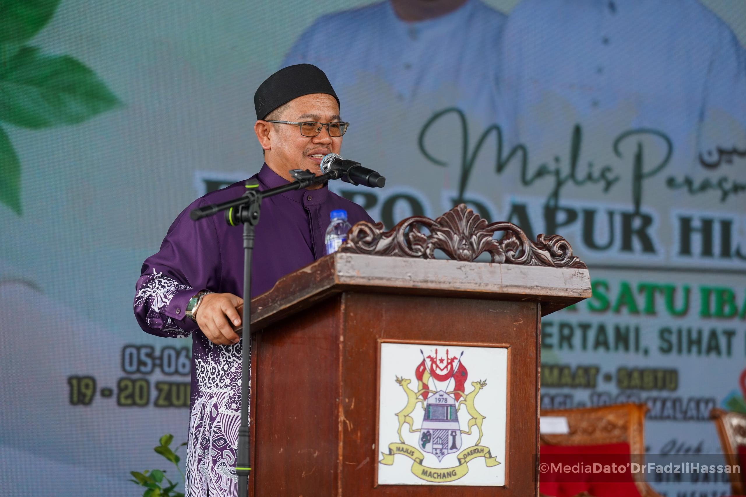 Dua kampung di Pulai Chondong terima peruntukan khas Projek Perintis Zon Komuniti Dapur Hijau