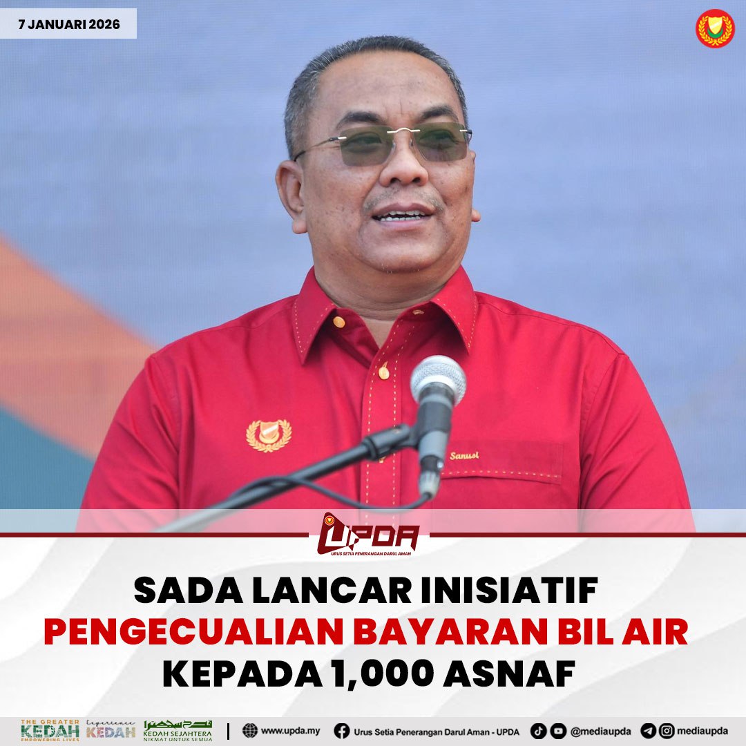 SADA LANCAR INISIATIF PENGECUALIAN BAYARAN BIL AIR KEPADA 1,000 ASNAF