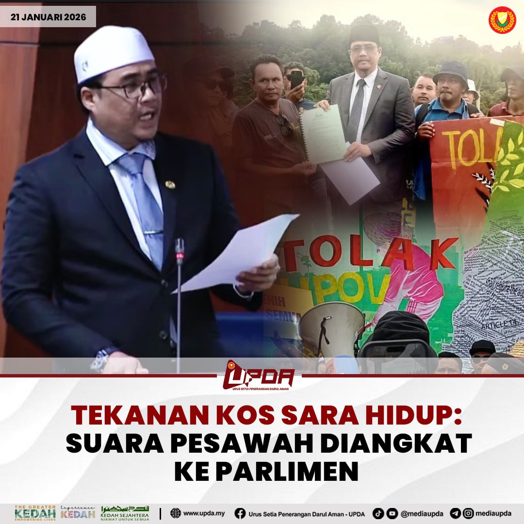 TEKANAN KOS SARA HIDUP: SUARA PESAWAH DIANGKAT KE PARLIMEN