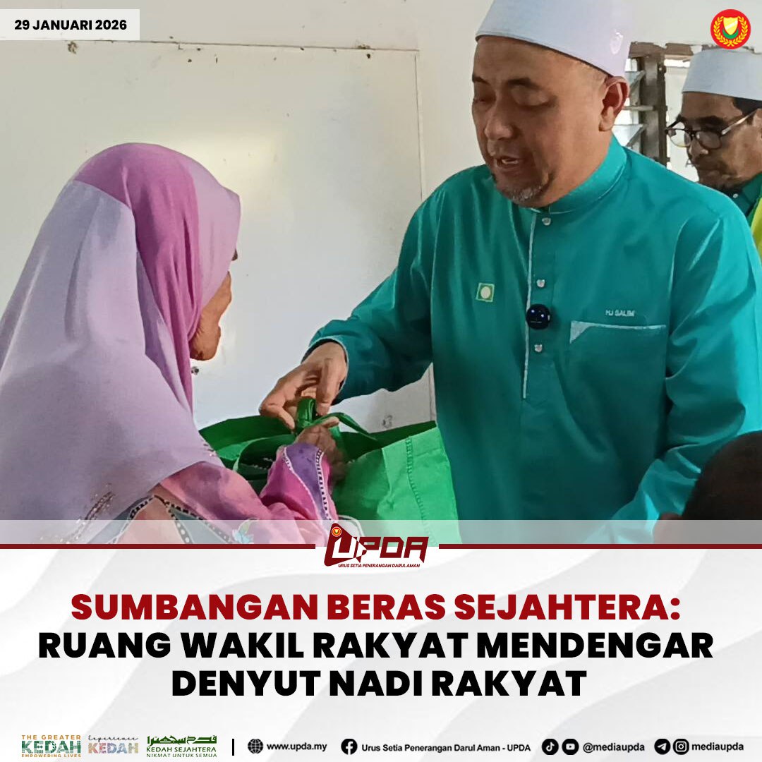 Sumbangan Beras Sejahtera: Ruang Wakil Rakyat Mendengar Denyut Nadi Rakyat