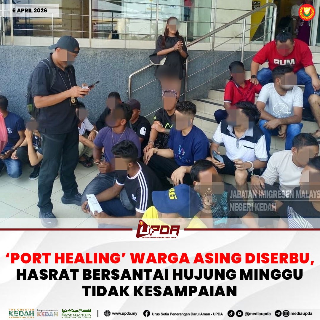 ‘PORT HEALING’ WARGA ASING DISERBU, HASRAT BERSANTAI HUJUNG MINGGU TIDAK KESAMPAIAN