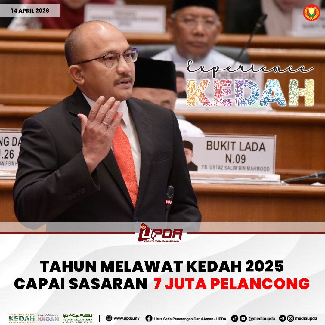 TAHUN MELAWAT KEDAH 2025 CAPAI SASARAN 7 JUTA PELANCONG