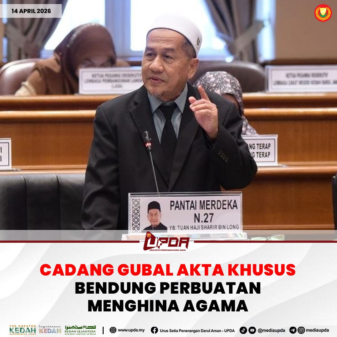 CADANG GUBAL AKTA KHUSUS BENDUNG PERBUATAN MENGHINA AGAMA