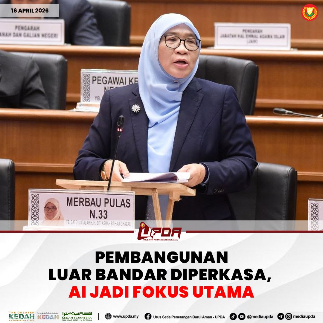 PEMBANGUNAN LUAR BANDAR DIPERKASA, AI JADI FOKUS UTAMA