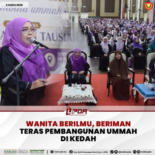 WANITA BERILMU, BERIMAN TERAS PEMBANGUNAN UMMAH DI KEDAH