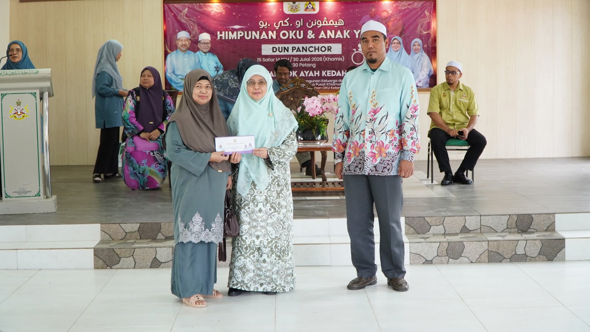168 penerima manfaat disantuni dalam Himpunan OKU dan Anak Yatim DUN Panchor